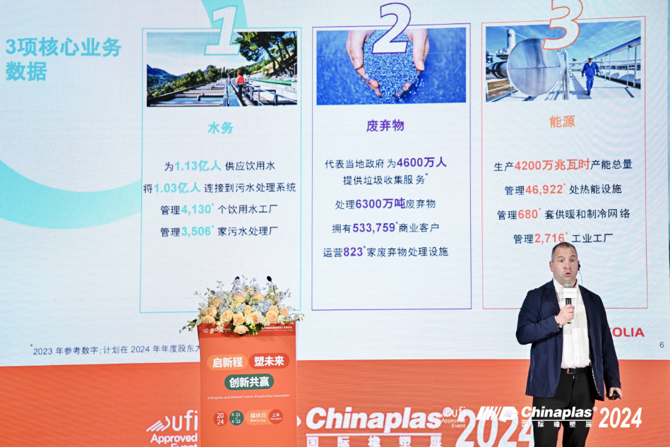 威立雅華菲展示塑料回收創(chuàng)新技術與再生產(chǎn)品